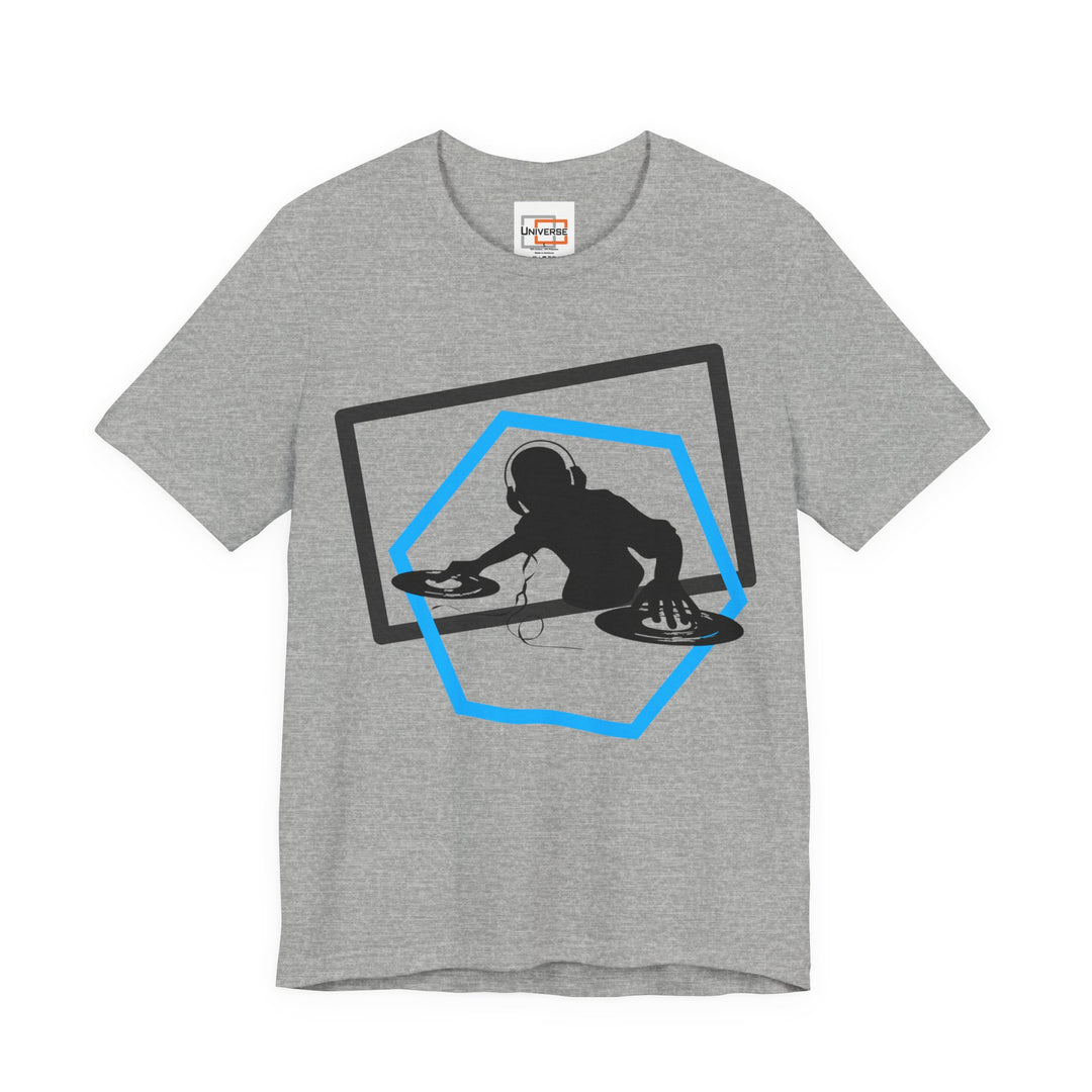Minimal DJ Light — Unisex Graphic Tee | Universe