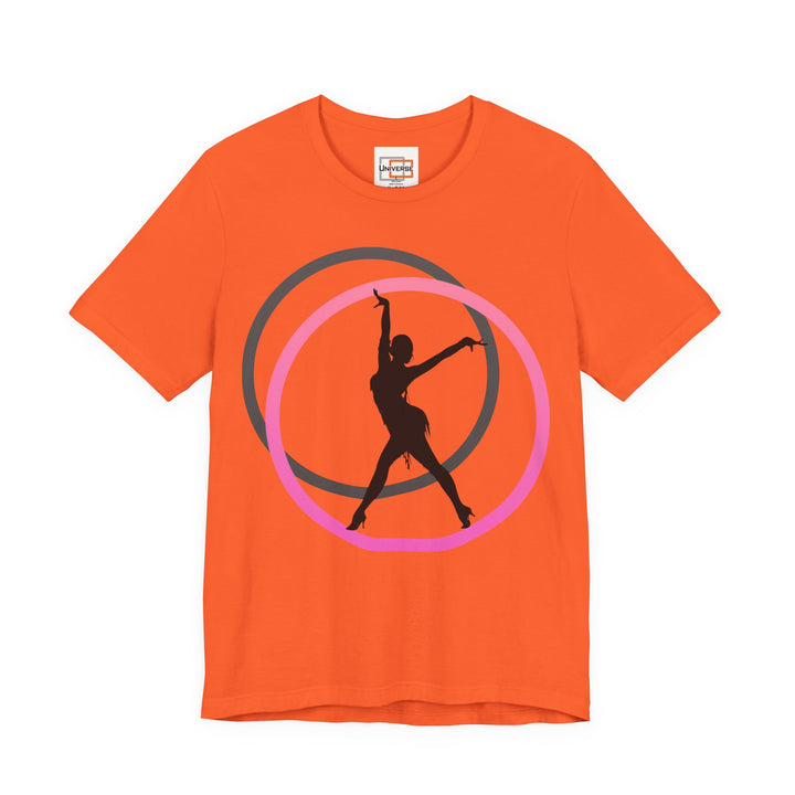 Minimal Dancer Light — Unisex Graphic Tee | Universe