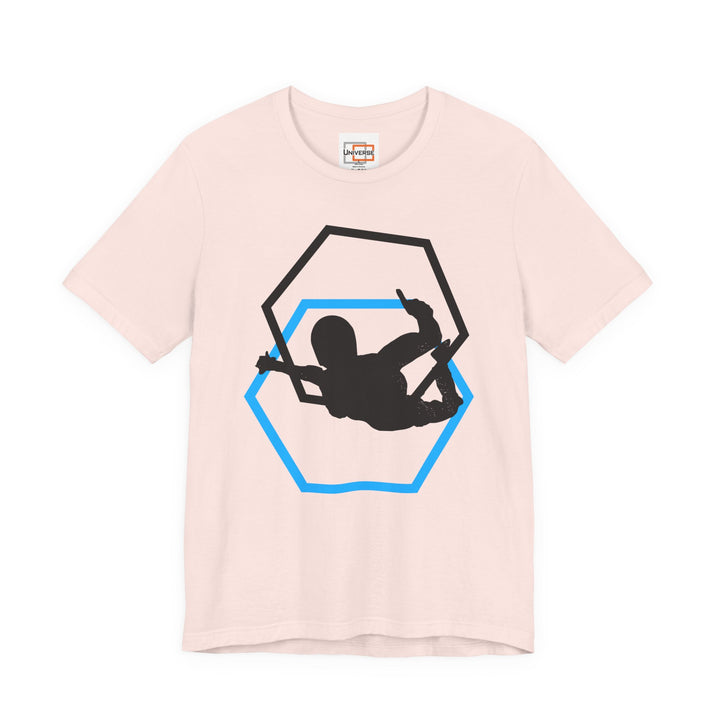 Minimal Skydiver Light — Unisex Graphic Tee | Universe
