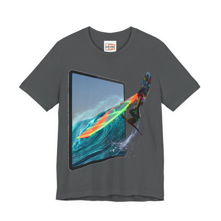 Neon Wave sailor Portal— Unisex Graphic Tee | Universe