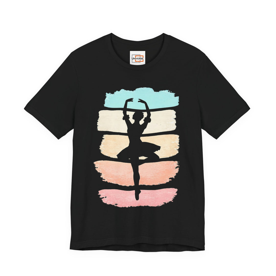 Vintage Ballerina Pastel — Unisex Graphic Tee | Universe