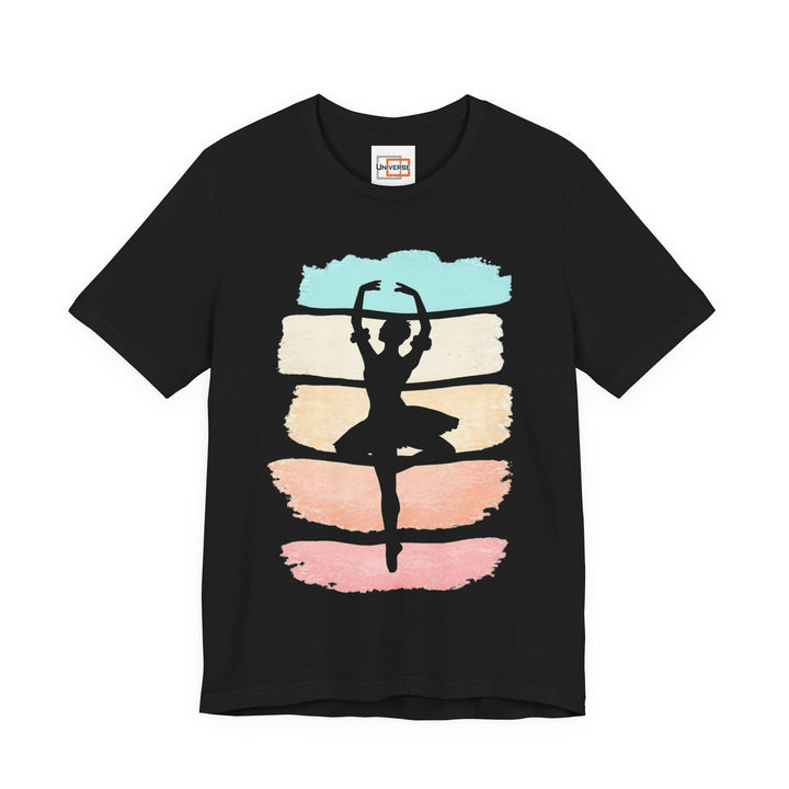 Vintage Ballerina Pastel — Unisex Graphic Tee | Universe