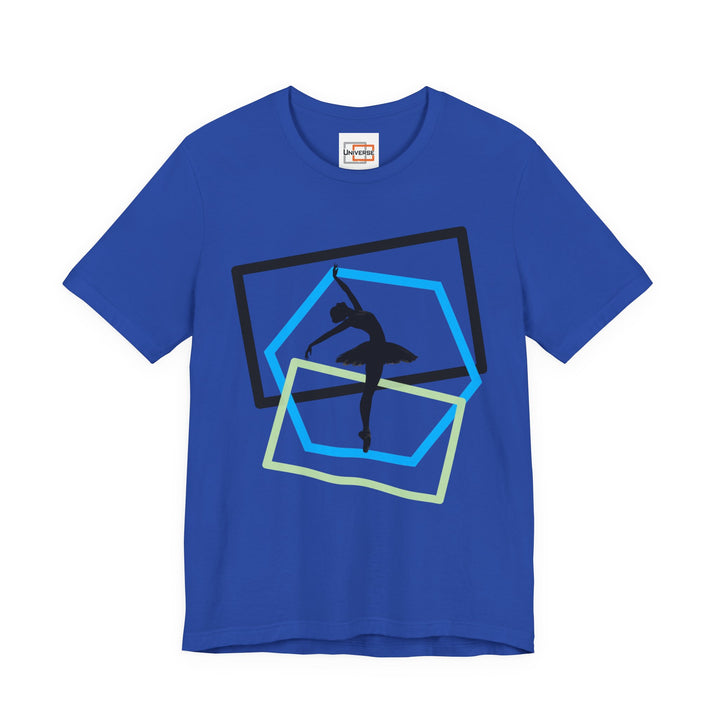 Minimal Ballerina Light — Unisex Graphic Tee | Universe