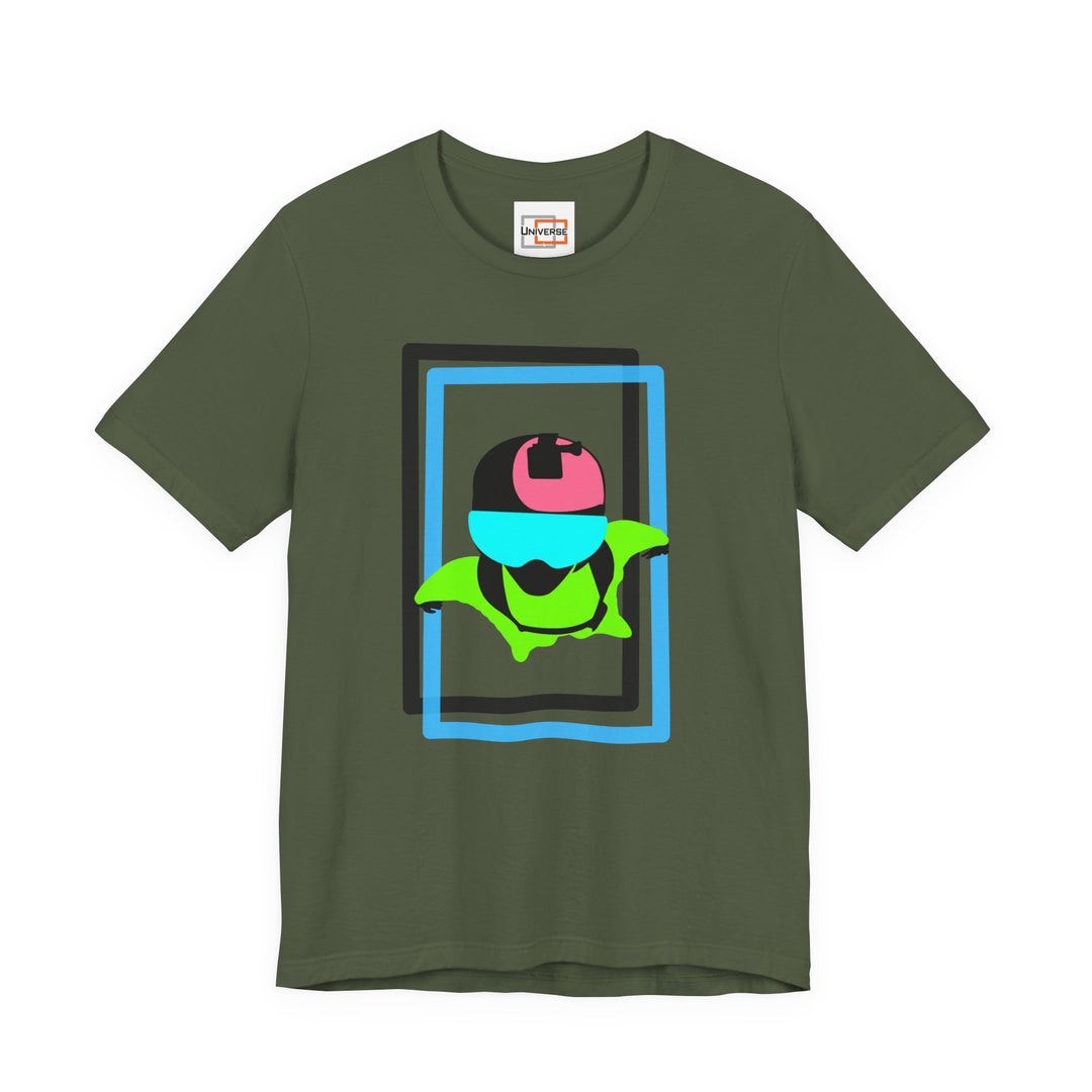 Minimal Wingsuit Dark— Unisex Graphic Tee | Universe