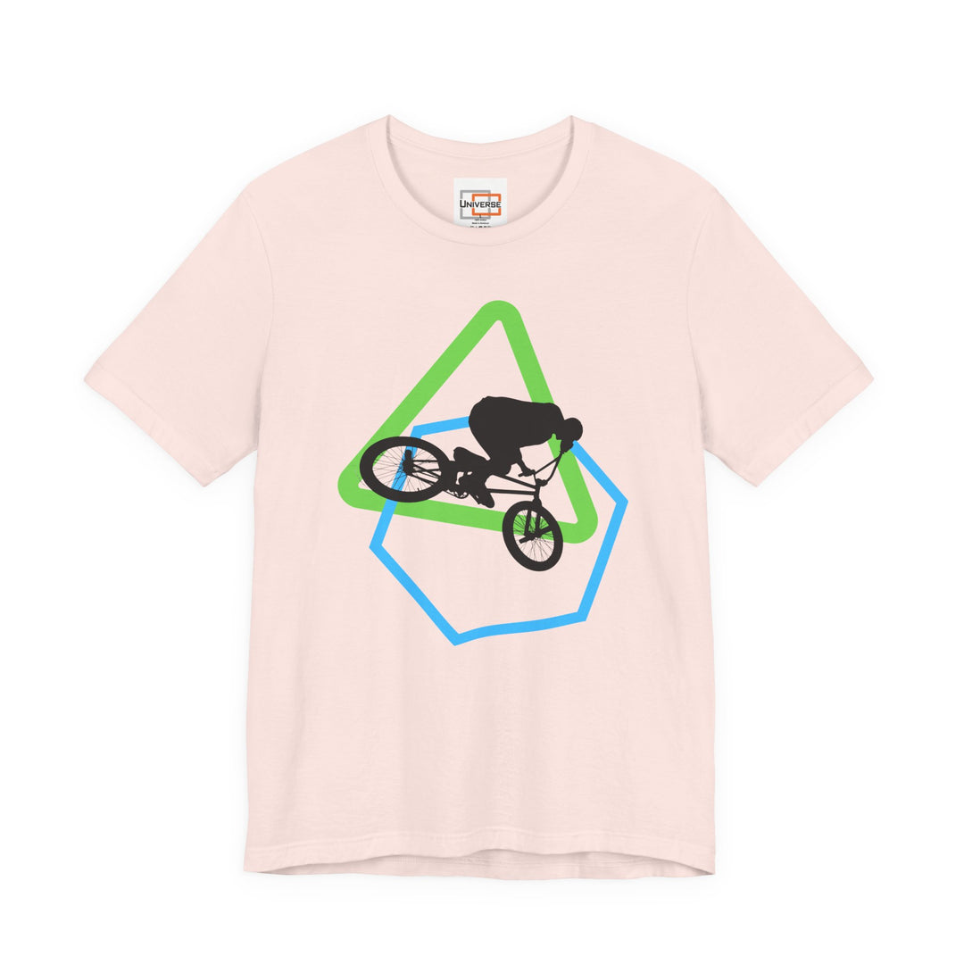 Minimal BMX Light — Unisex Graphic Tee | Universe