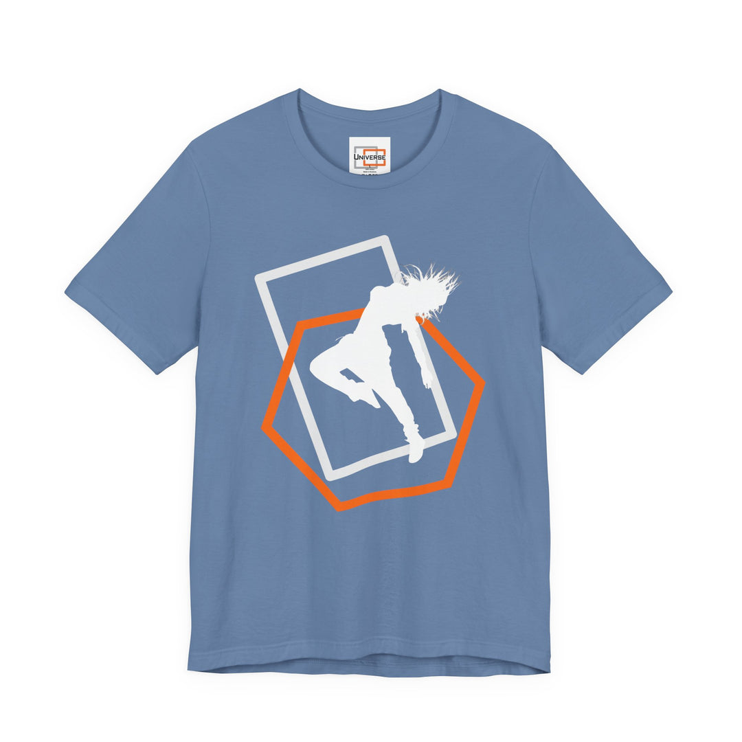 Minimal Street Dancer Dark — Unisex Graphic Tee | Universe