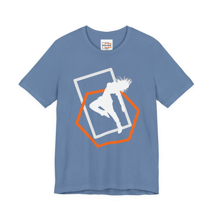 Minimal Street Dancer Dark — Unisex Graphic Tee | Universe