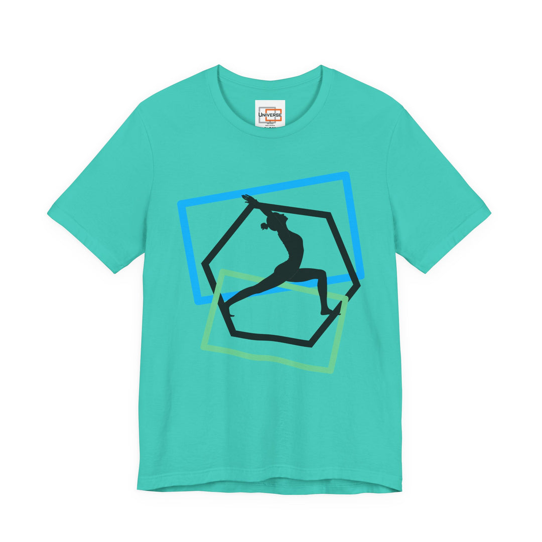 Minimal Yoga 2 Light — Unisex Graphic Tee | Universe