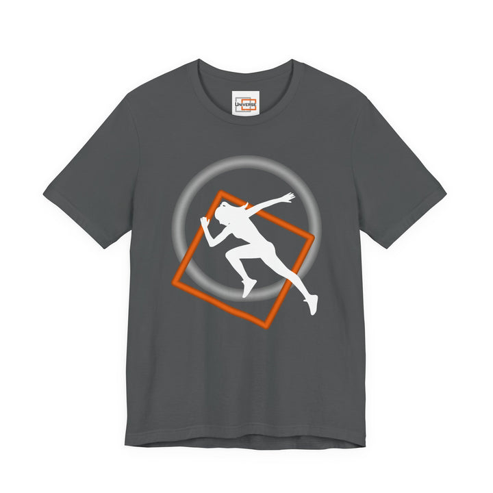 Minimal Sprinter Dark — Unisex Graphic Tee | Universe