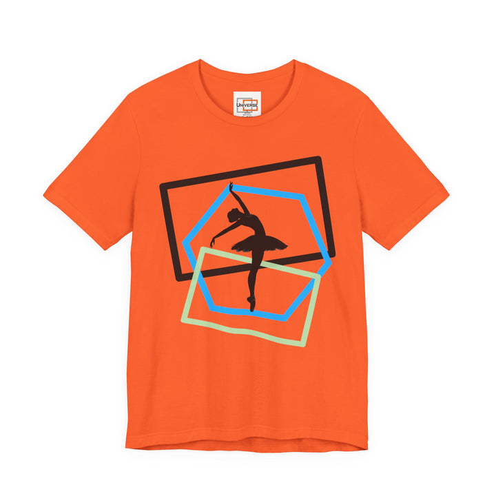 Minimal Ballerina Light — Unisex Graphic Tee | Universe