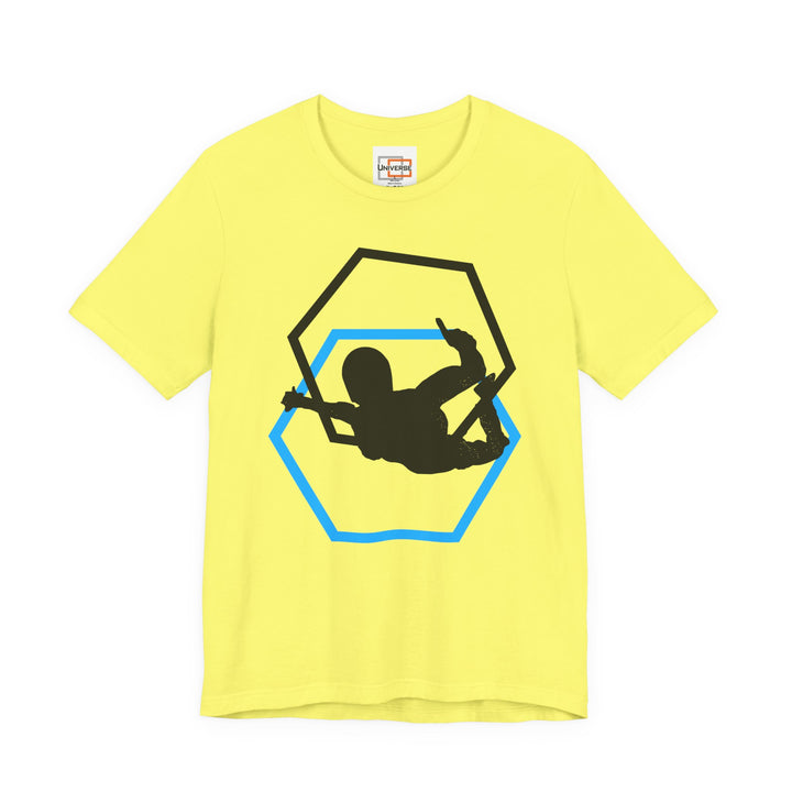 Minimal Skydiver Light — Unisex Graphic Tee | Universe