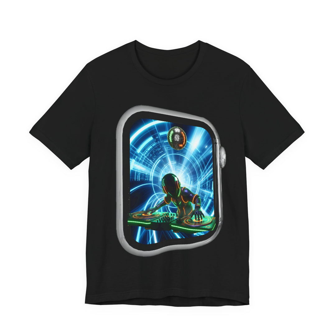 DJ I-Watch Portal — Unisex Graphic Tee | Universe