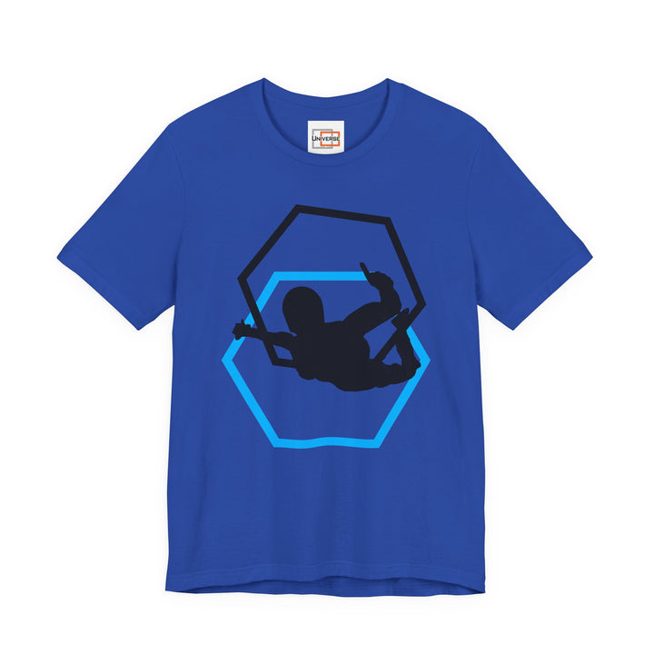 Minimal Skydiver Light — Unisex Graphic Tee | Universe