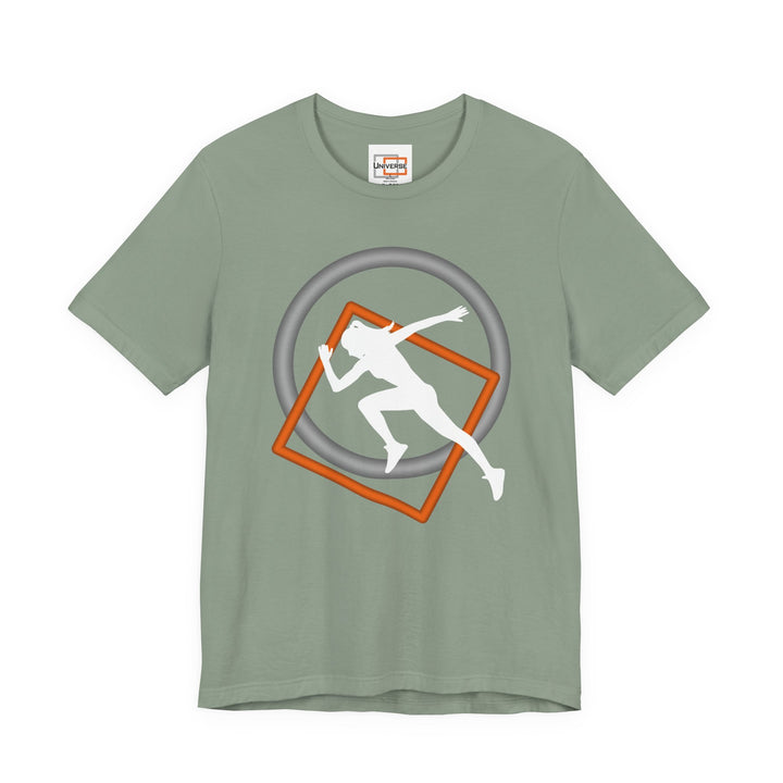 Minimal Sprinter Dark — Unisex Graphic Tee | Universe