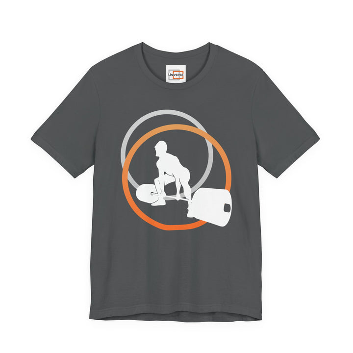 Minimal Deadlift Dark — Unisex Graphic Tee | Universe
