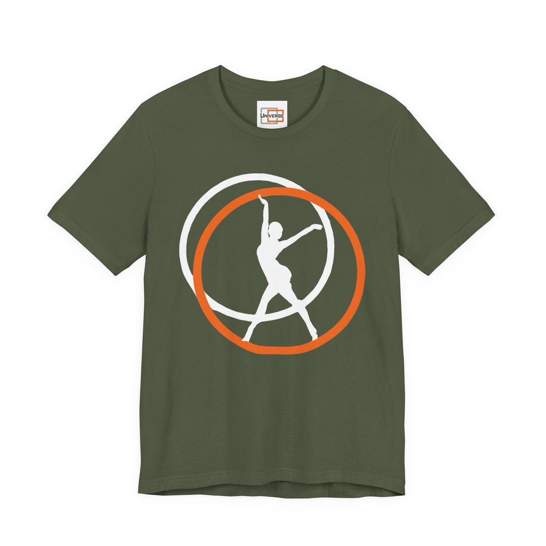 Minimal Dancer Dark — Unisex Graphic Tee | Universe