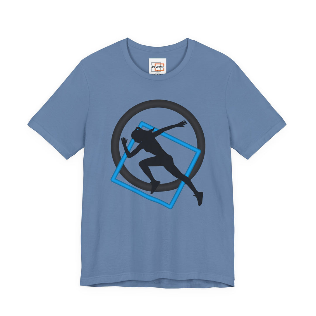 Minimal Sprinter Light — Unisex Graphic Tee | Universe