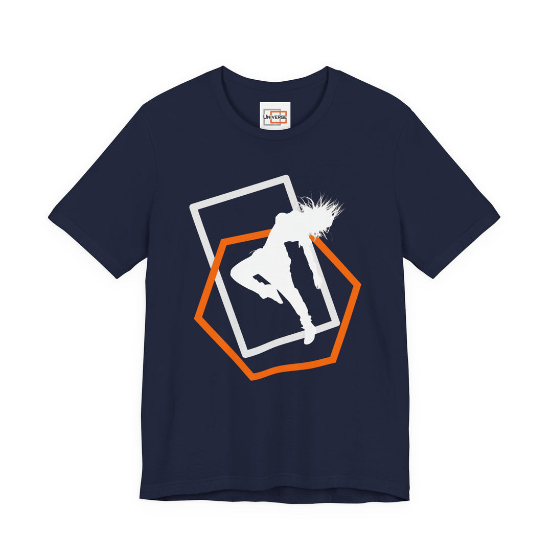 Minimal Street Dancer Dark — Unisex Graphic Tee | Universe