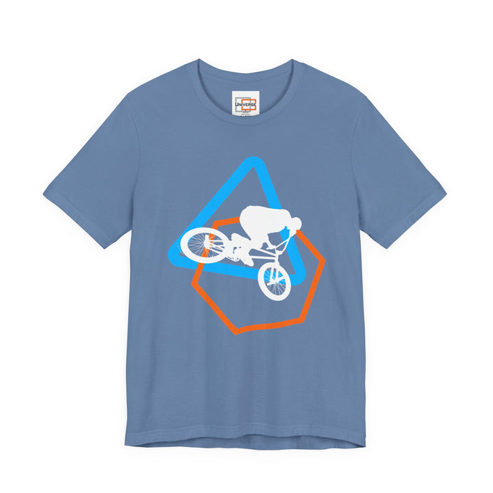 Minimal BMX Dark — Unisex Graphic Tee | Universe
