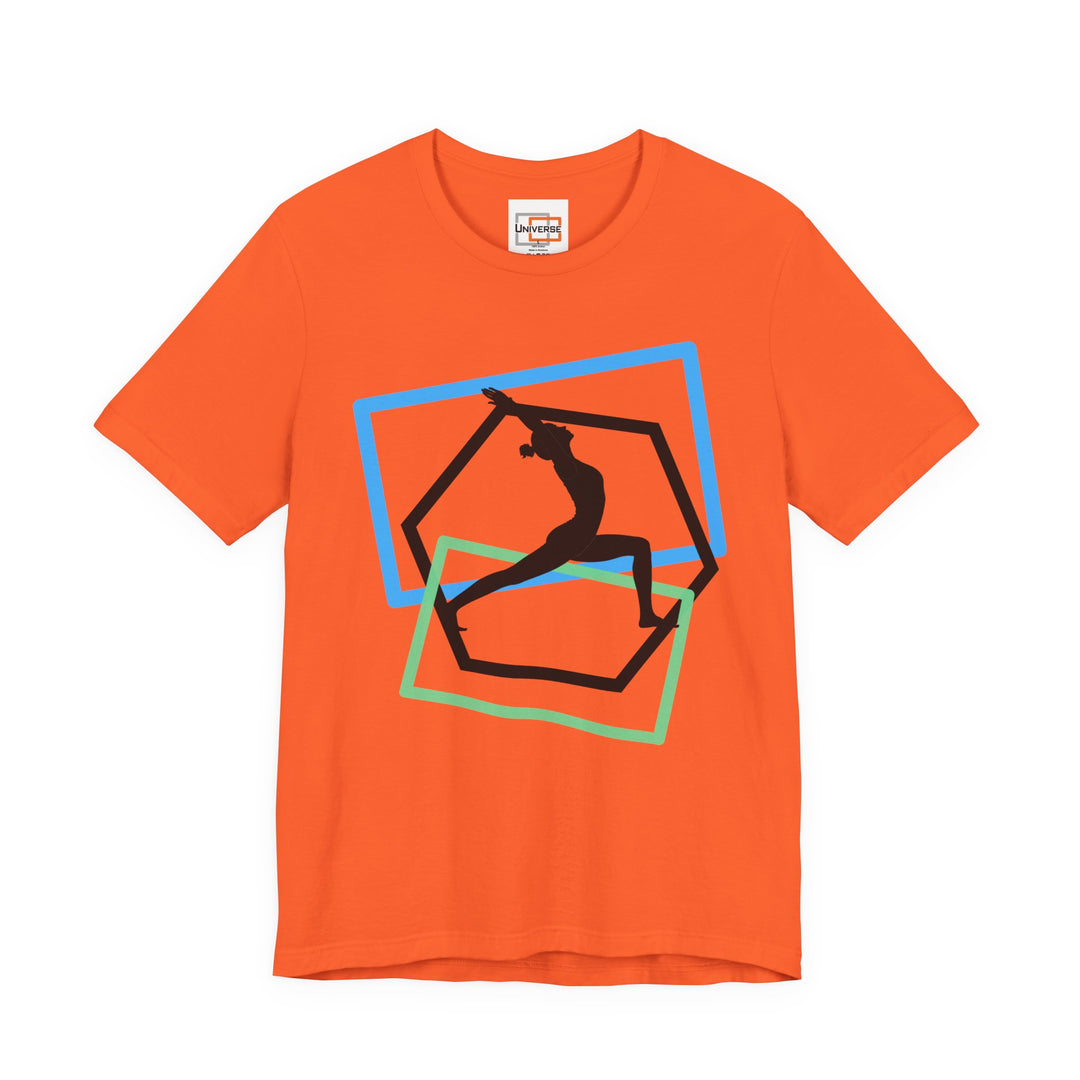 Minimal Yoga 2 Light — Unisex Graphic Tee | Universe