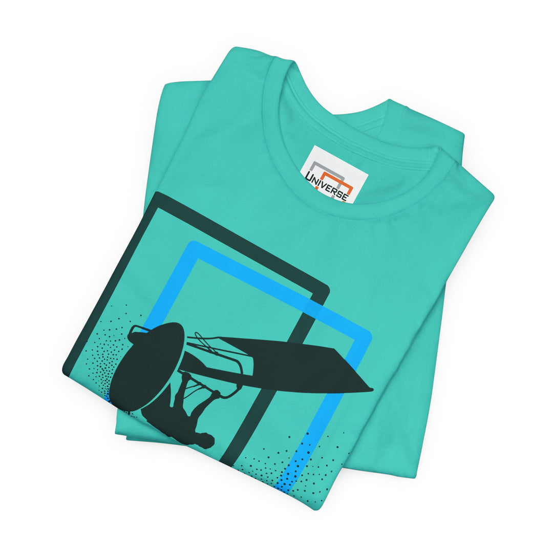 Minimal Windsurfer Light — Unisex Graphic Tee | Universe