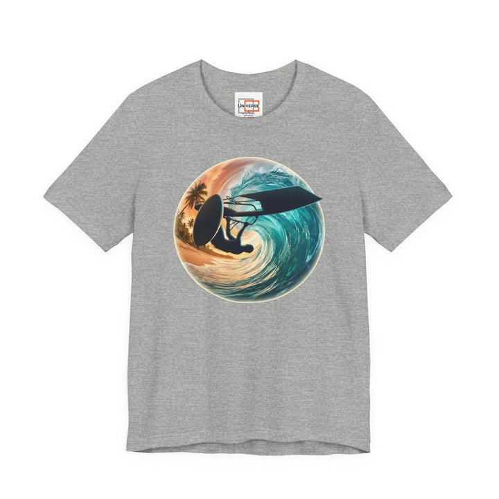 Windsurfer Wave Vortex — Unisex Graphic Tee | Universe