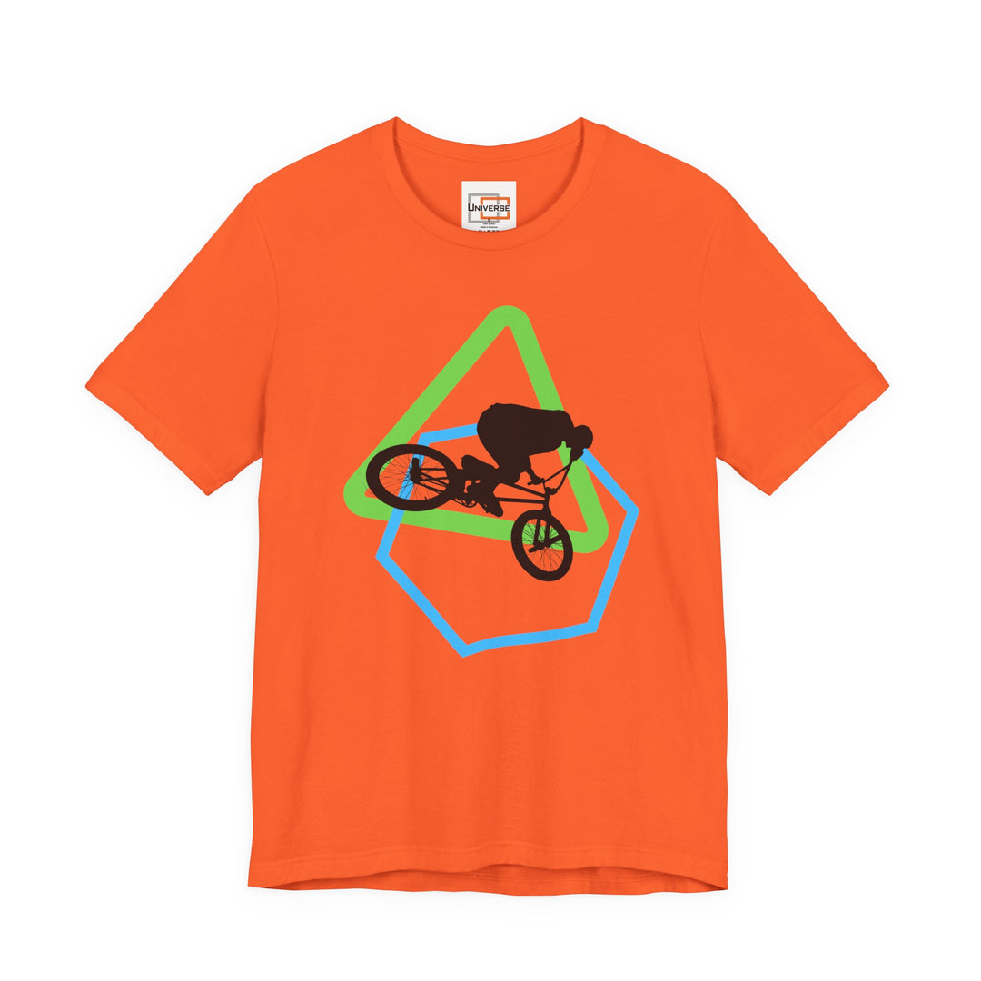Minimal BMX Light — Unisex Graphic Tee | Universe