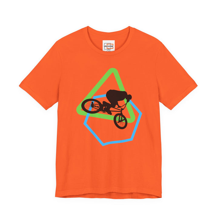 Minimal BMX Light — Unisex Graphic Tee | Universe