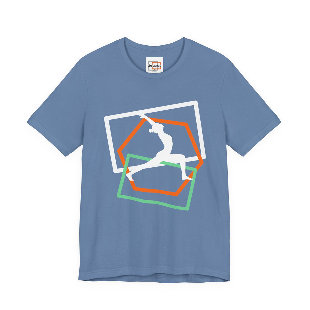 Minimal Yoga Dark — Unisex Graphic Tee | Universe