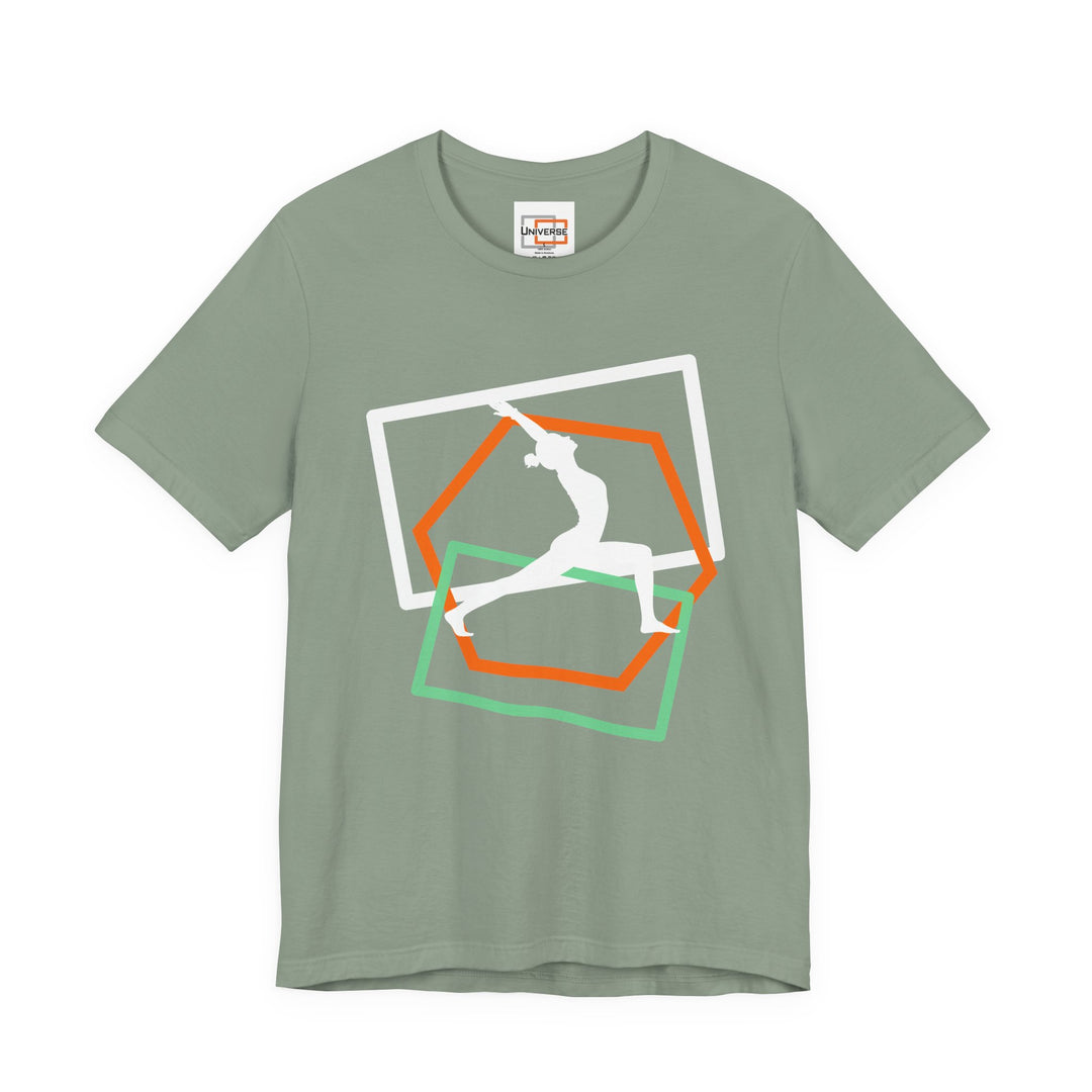 Minimal Yoga Dark — Unisex Graphic Tee | Universe
