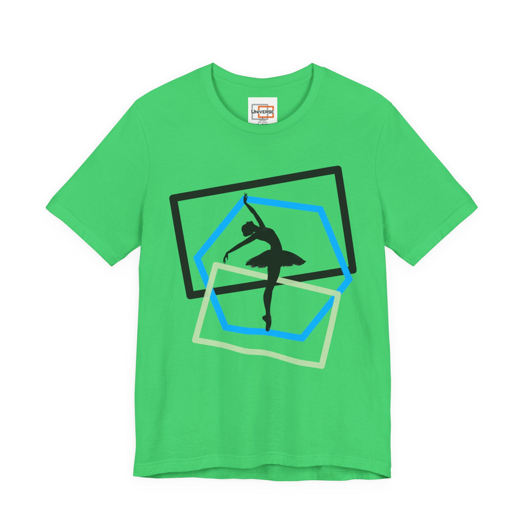 Minimal Ballerina Light — Unisex Graphic Tee | Universe