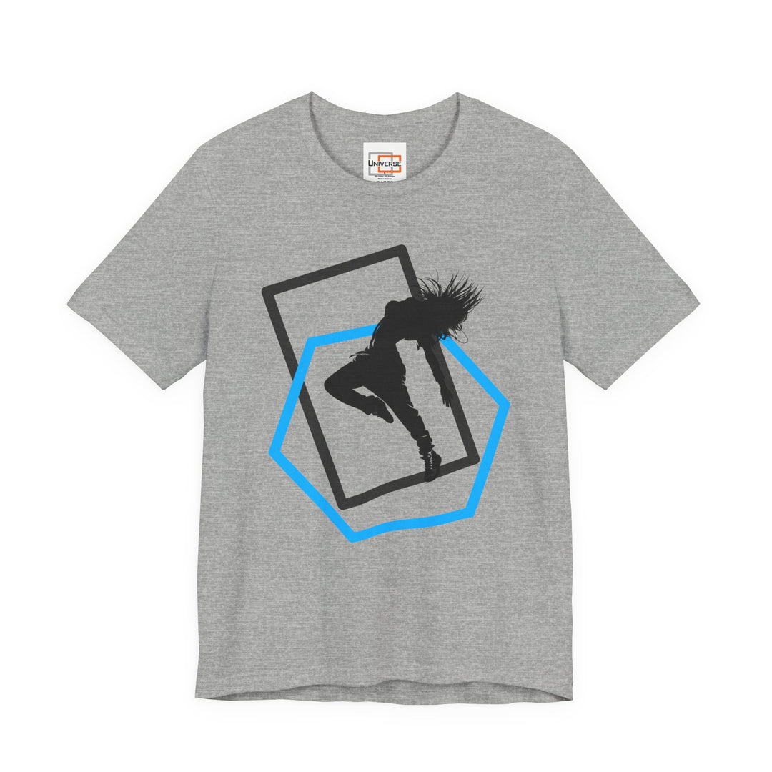 Minimal Street Dancer Light — Unisex Graphic Tee | Universe