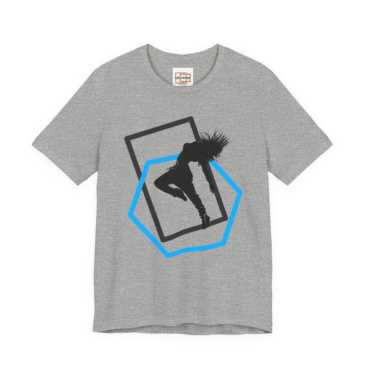 Minimal Street Dancer Light — Unisex Graphic Tee | Universe