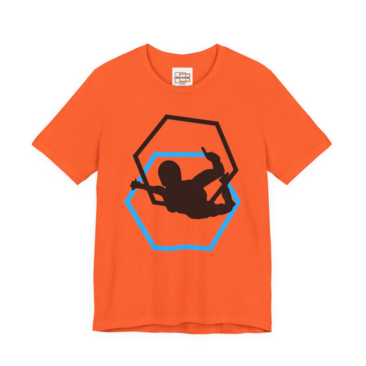 Minimal Skydiver Light — Unisex Graphic Tee | Universe