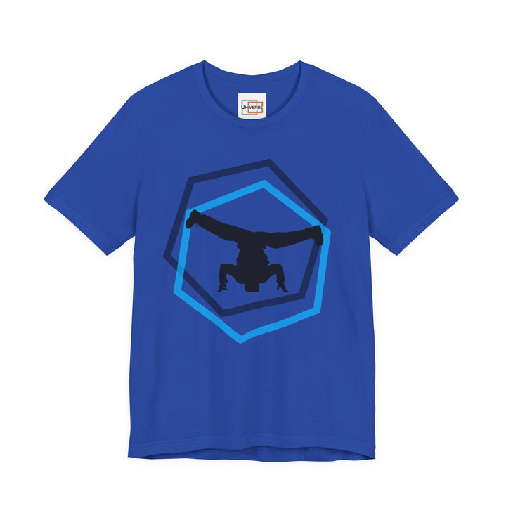 Minimal Breakdancer Light — Unisex Graphic Tee | Universe