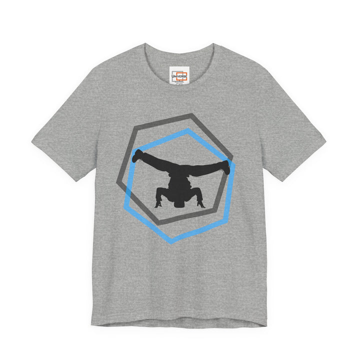 Minimal Breakdancer Light — Unisex Graphic Tee | Universe