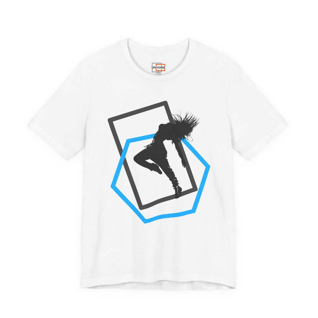 Minimal Street Dancer Light — Unisex Graphic Tee | Universe