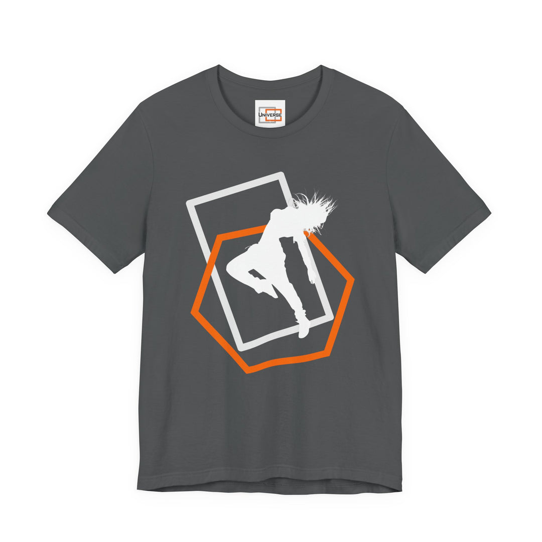 Minimal Street Dancer Dark — Unisex Graphic Tee | Universe