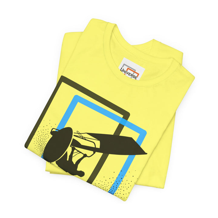 Minimal Windsurfer Light — Unisex Graphic Tee | Universe