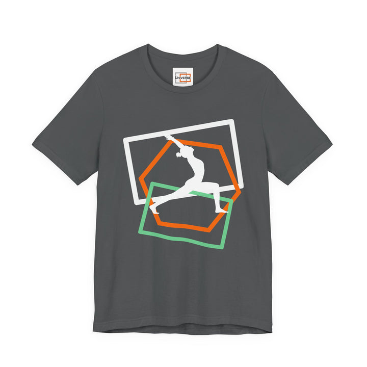 Minimal Yoga Dark — Unisex Graphic Tee | Universe