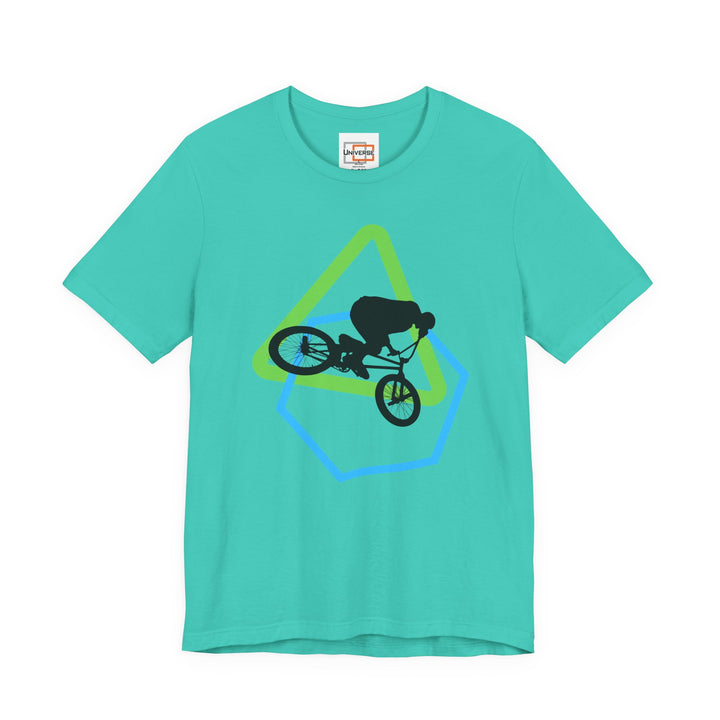 Minimal BMX Light — Unisex Graphic Tee | Universe
