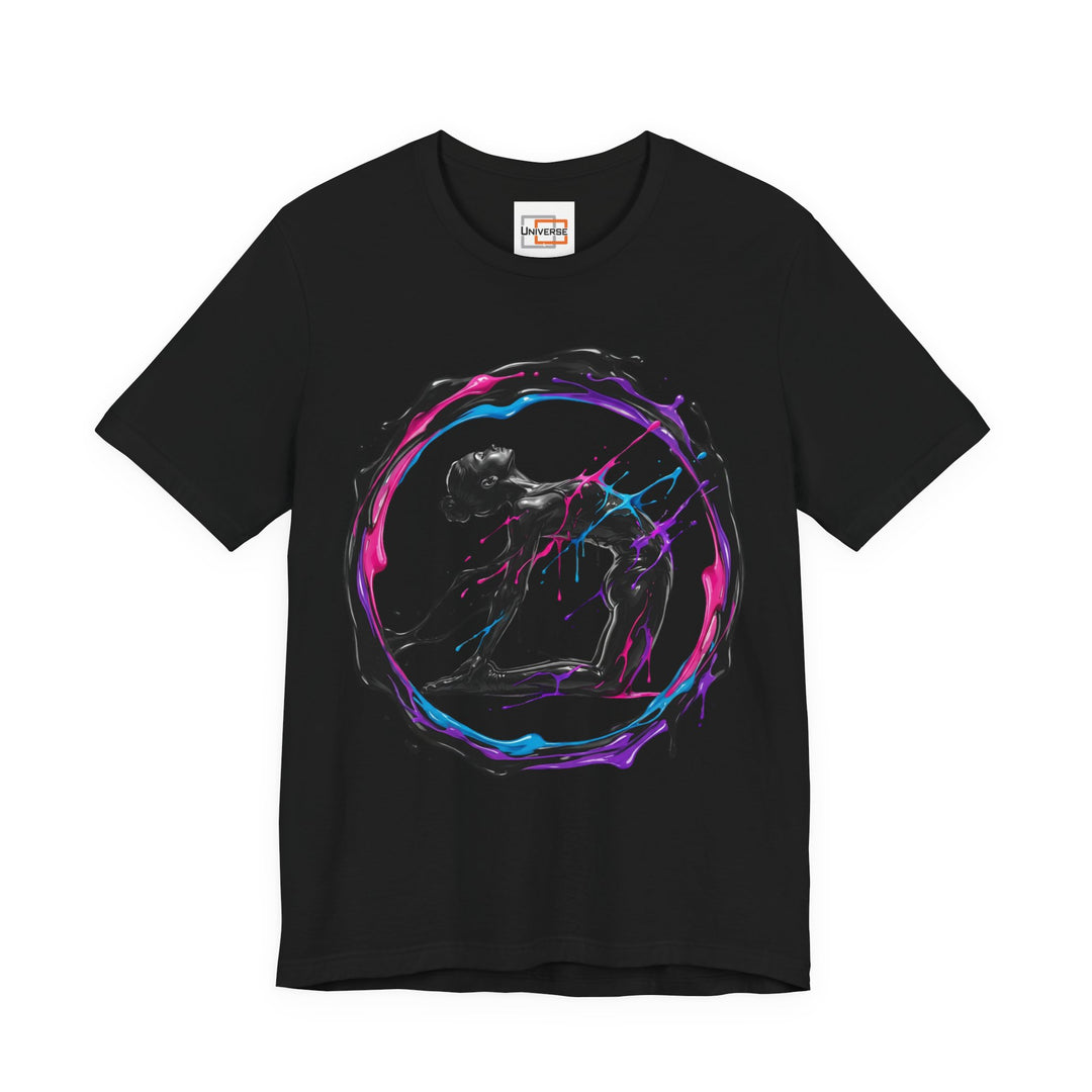 Paint Splash Dancer— Unisex Graphic Tee | Universe