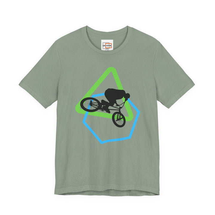 Minimal BMX Light — Unisex Graphic Tee | Universe