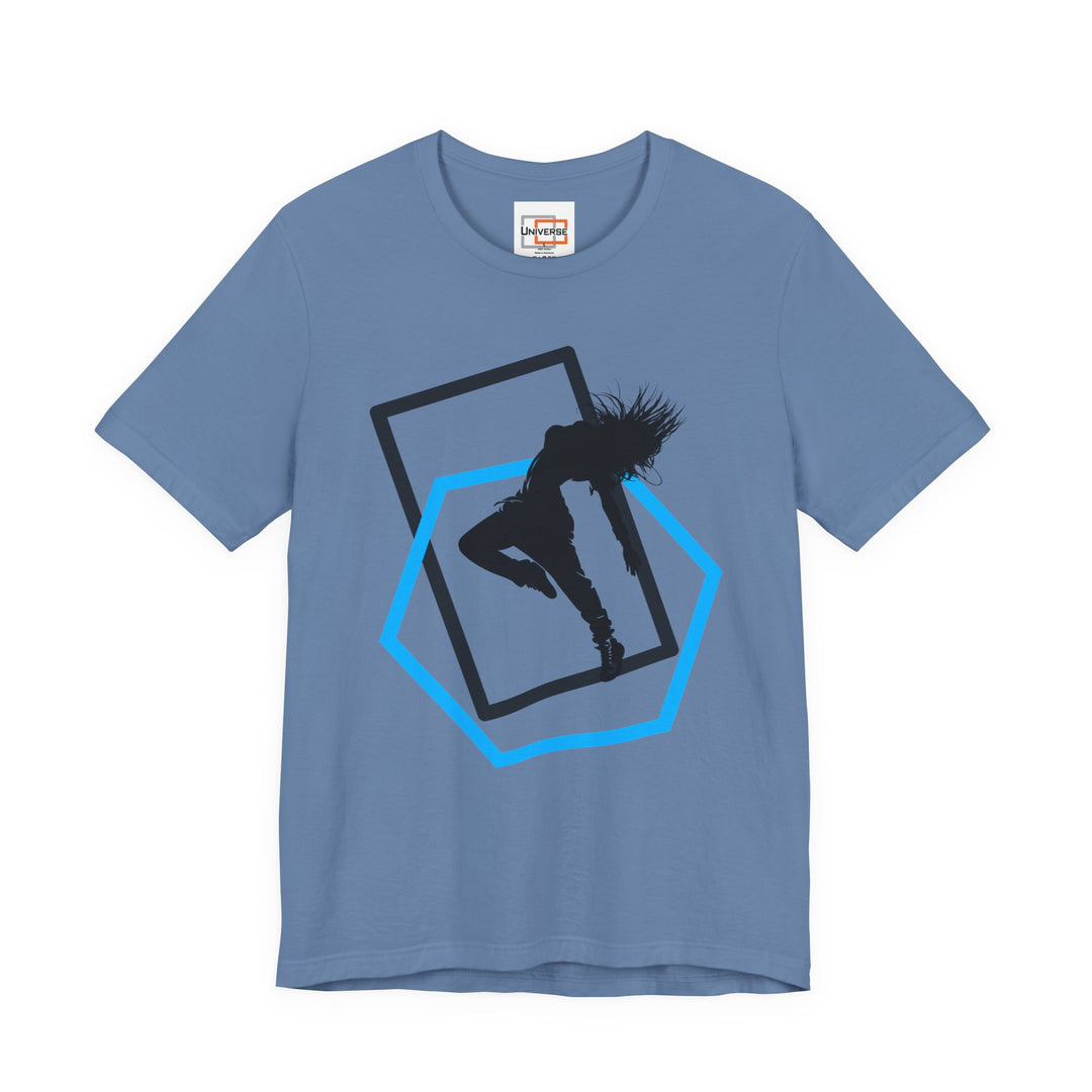 Minimal Street Dancer Light — Unisex Graphic Tee | Universe
