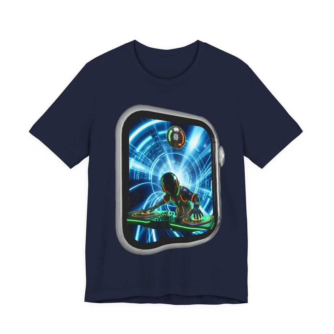 DJ I-Watch Portal — Unisex Graphic Tee | Universe