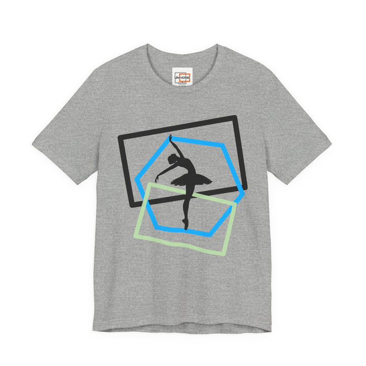Minimal Ballerina Light — Unisex Graphic Tee | Universe