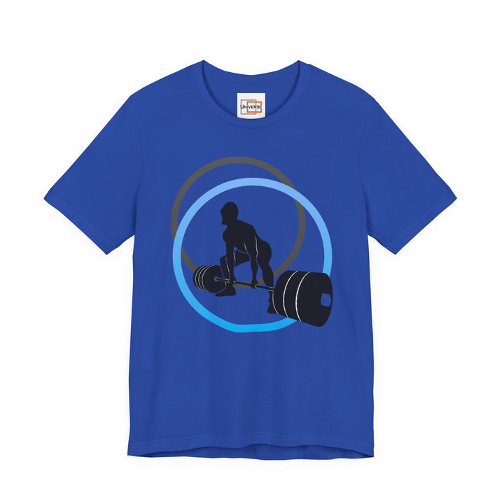 Minimal Deadlift Light — Unisex Graphic Tee | Universe