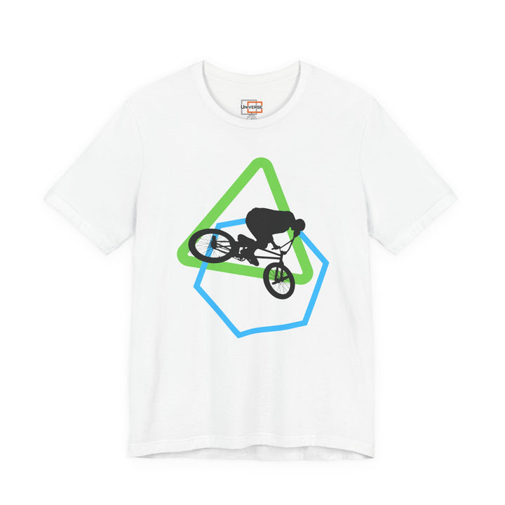 Minimal BMX Light — Unisex Graphic Tee | Universe
