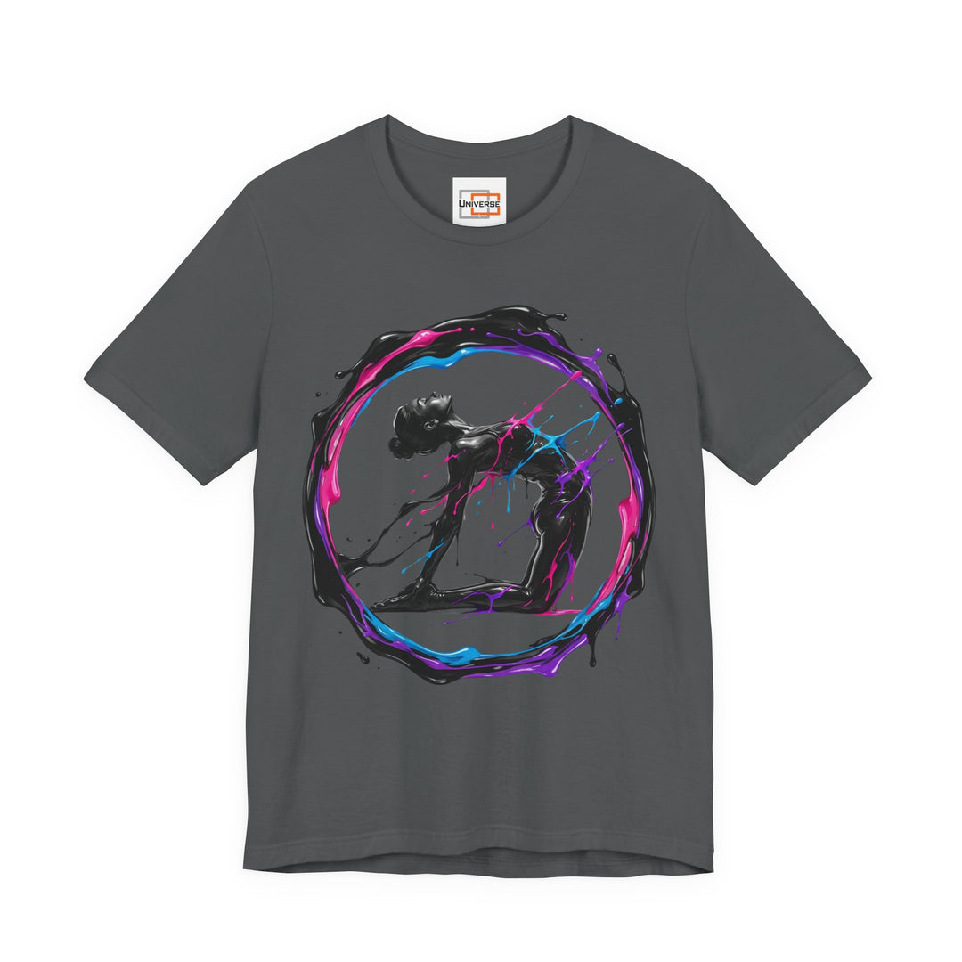 Paint Splash Dancer— Unisex Graphic Tee | Universe