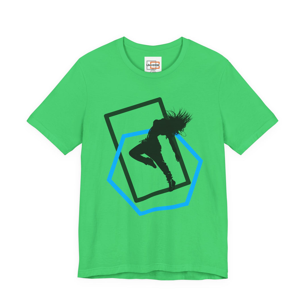 Minimal Street Dancer Light — Unisex Graphic Tee | Universe